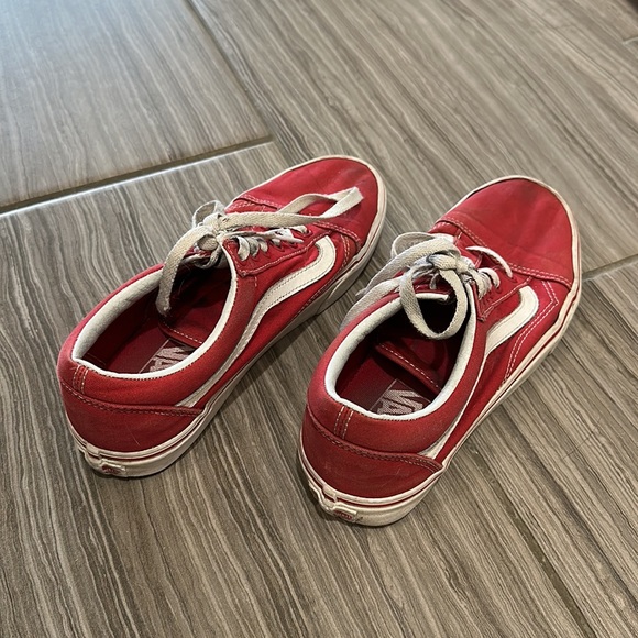 Red Vans - Picture 2 of 2